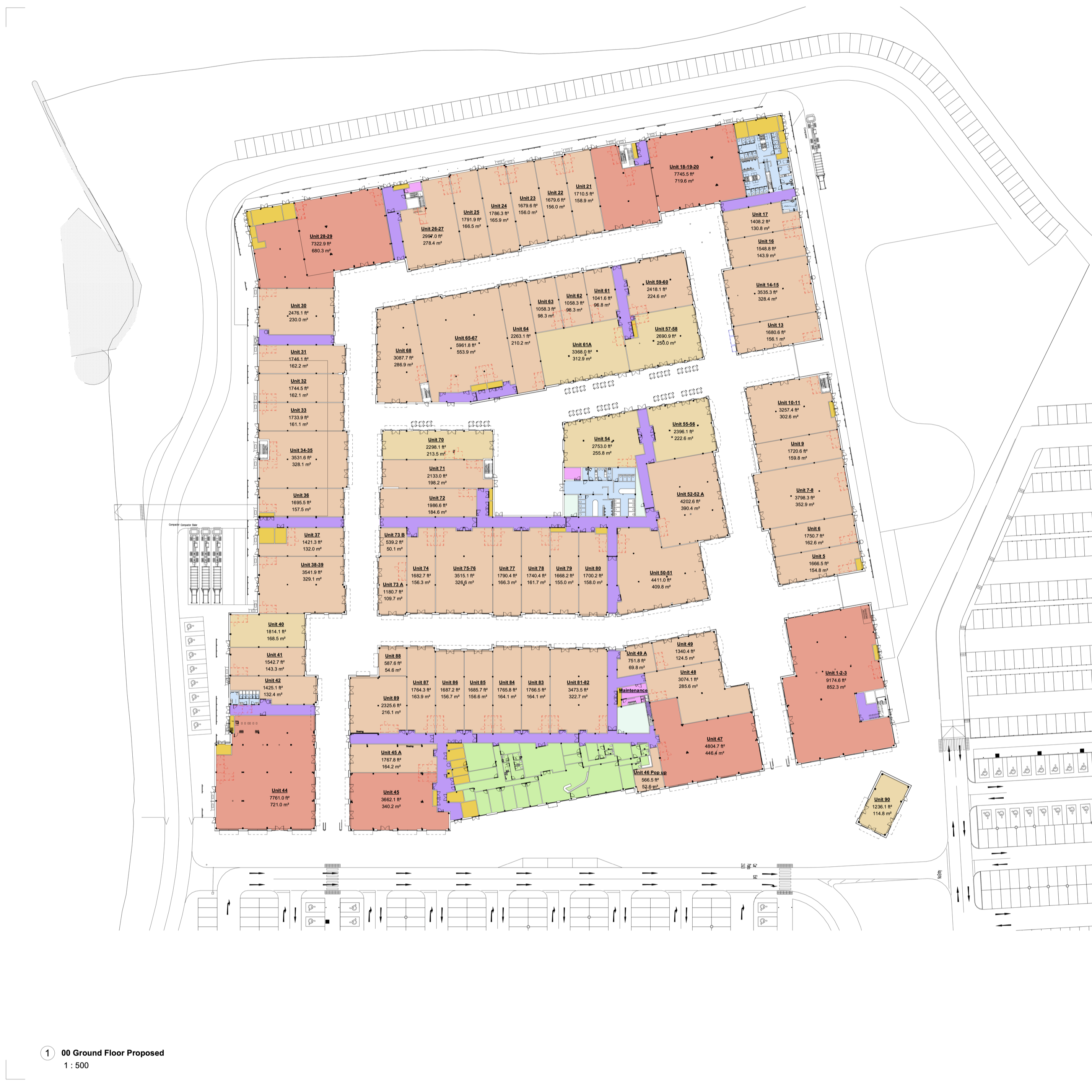 Phase 1 ground floor layout plan
